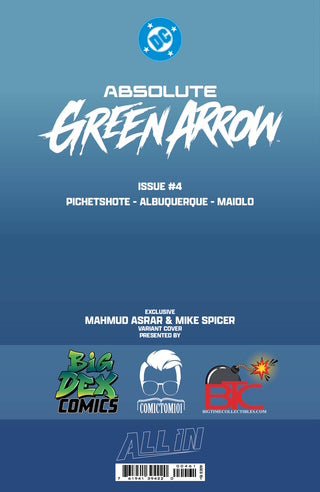 Absolute Green Arrow #4 MAHMUD ASRAR Fan Expo Exclusive Trade Dress - FURYCOMIX