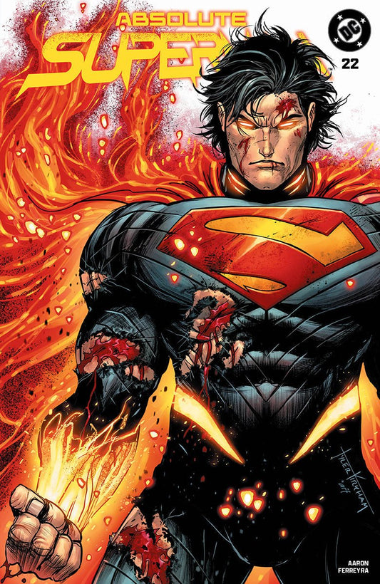 ABSOLUTE SUPERMAN 22 TYLER KIRKHAM BATTLE DAMAGED (08/05/2026) - FURYCOMIX