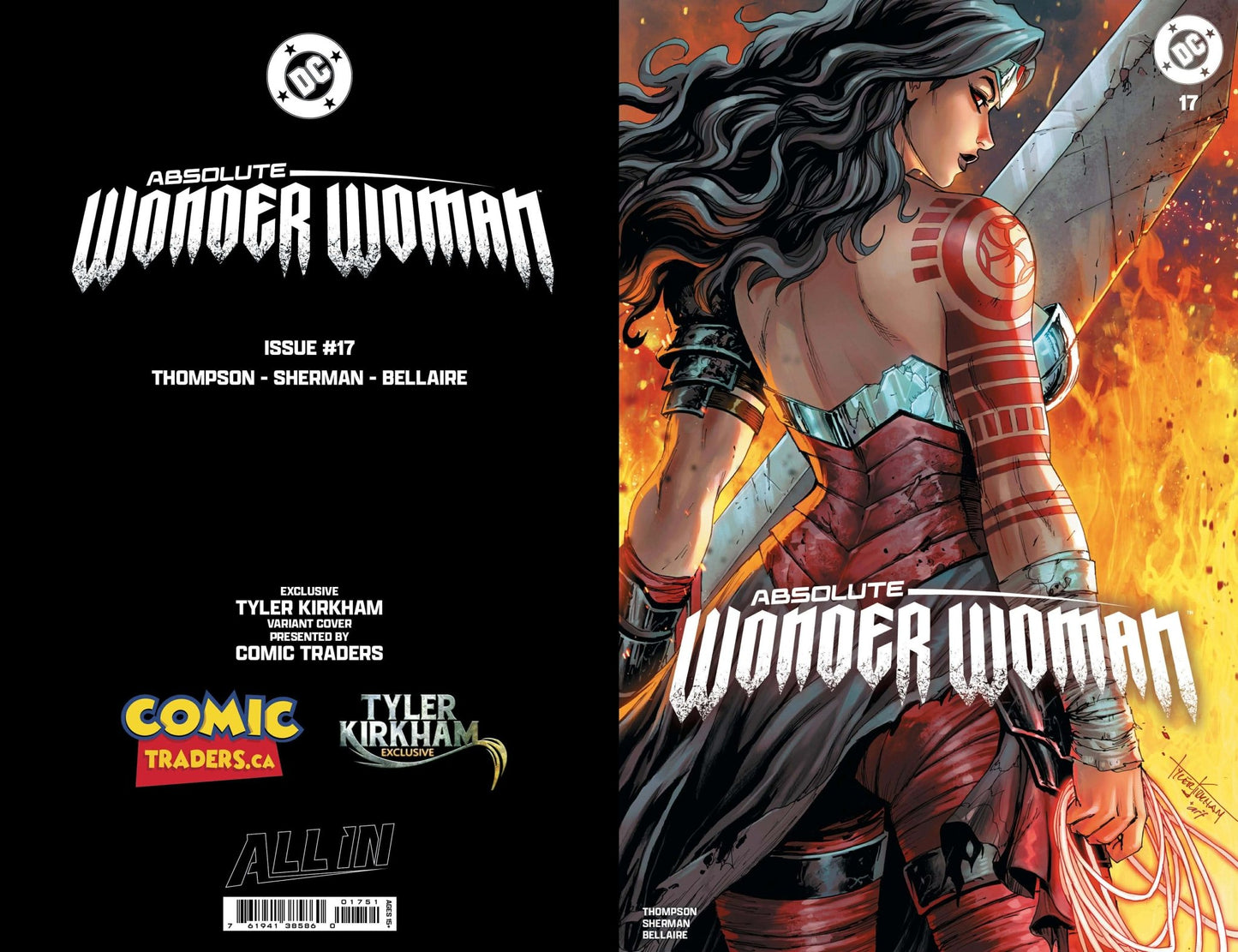 ABSOLUTE WONDER WOMAN 17 TYLER KIRKHAM EXCLUSIVE VAR (02/25/2026) - FURYCOMIX
