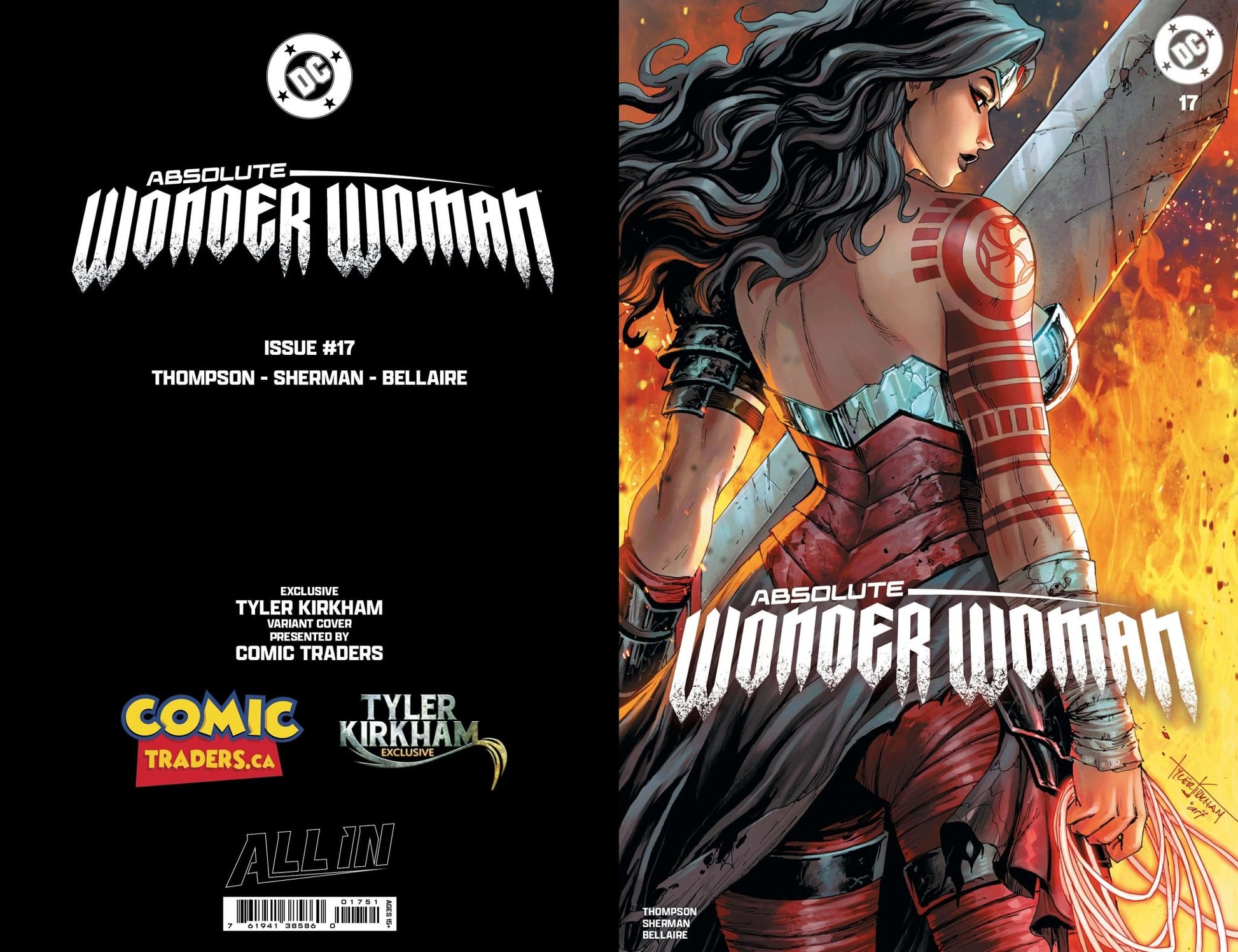 ABSOLUTE WONDER WOMAN 17 TYLER KIRKHAM EXCLUSIVE VAR (02/25/2026) - FURYCOMIX