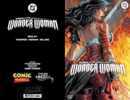 ABSOLUTE WONDER WOMAN 17 TYLER KIRKHAM EXCLUSIVE VAR (02/25/2026) - FURYCOMIX
