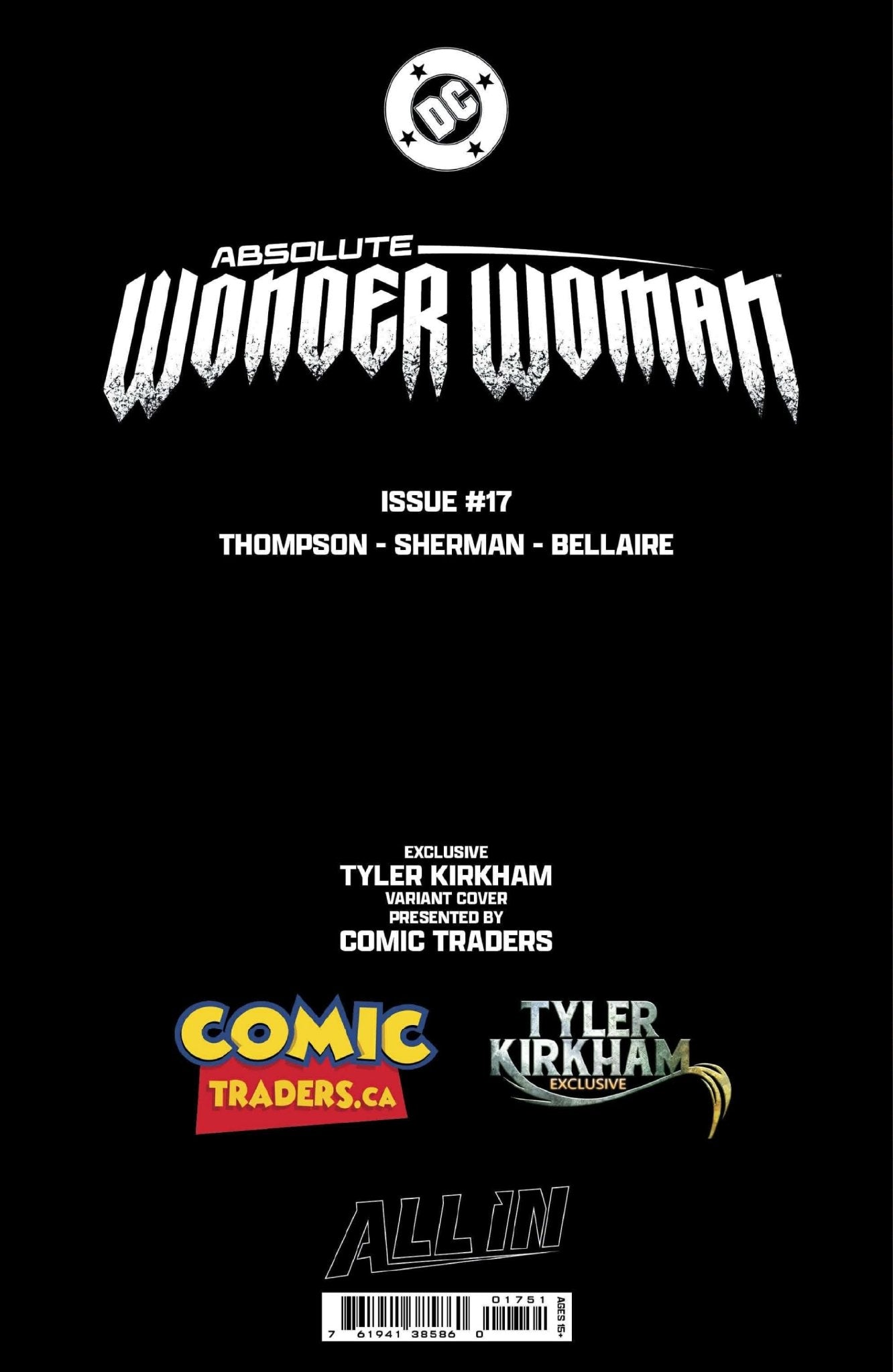 ABSOLUTE WONDER WOMAN 17 TYLER KIRKHAM EXCLUSIVE VAR (02/25/2026) - FURYCOMIX