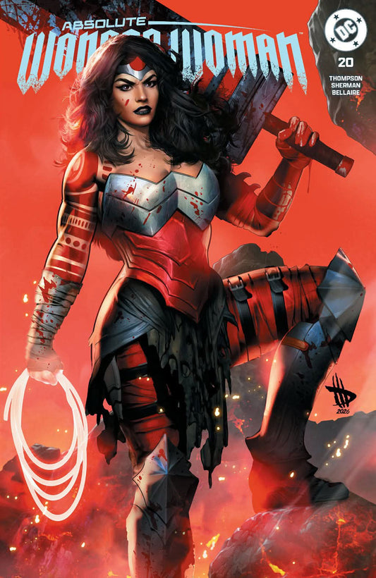 Absolute Wonder Woman #20 Dave Wilkins Full Set Trade/Virgin/War Paint Virgin - FURYCOMIX