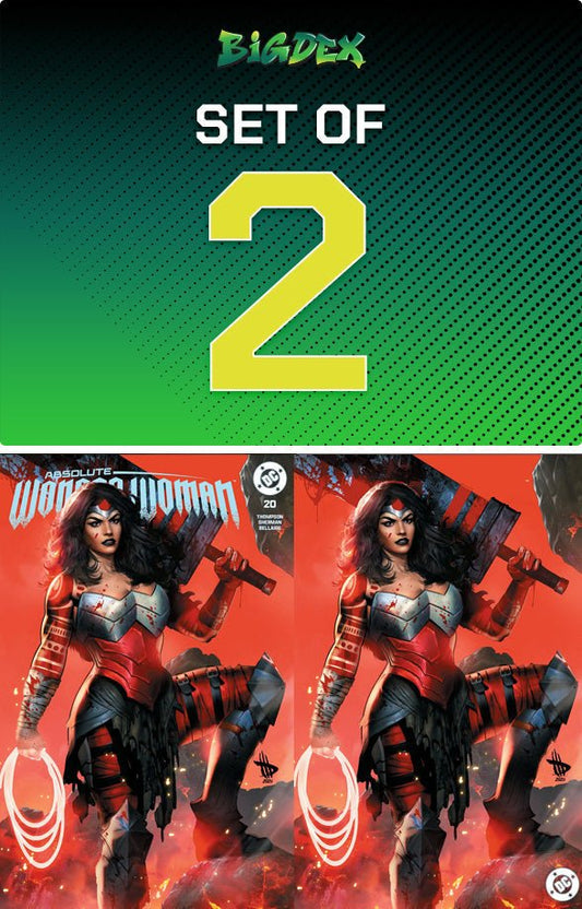 Absolute Wonder Woman #20 Dave Wilkins Trade/Virgin Set - FURYCOMIX