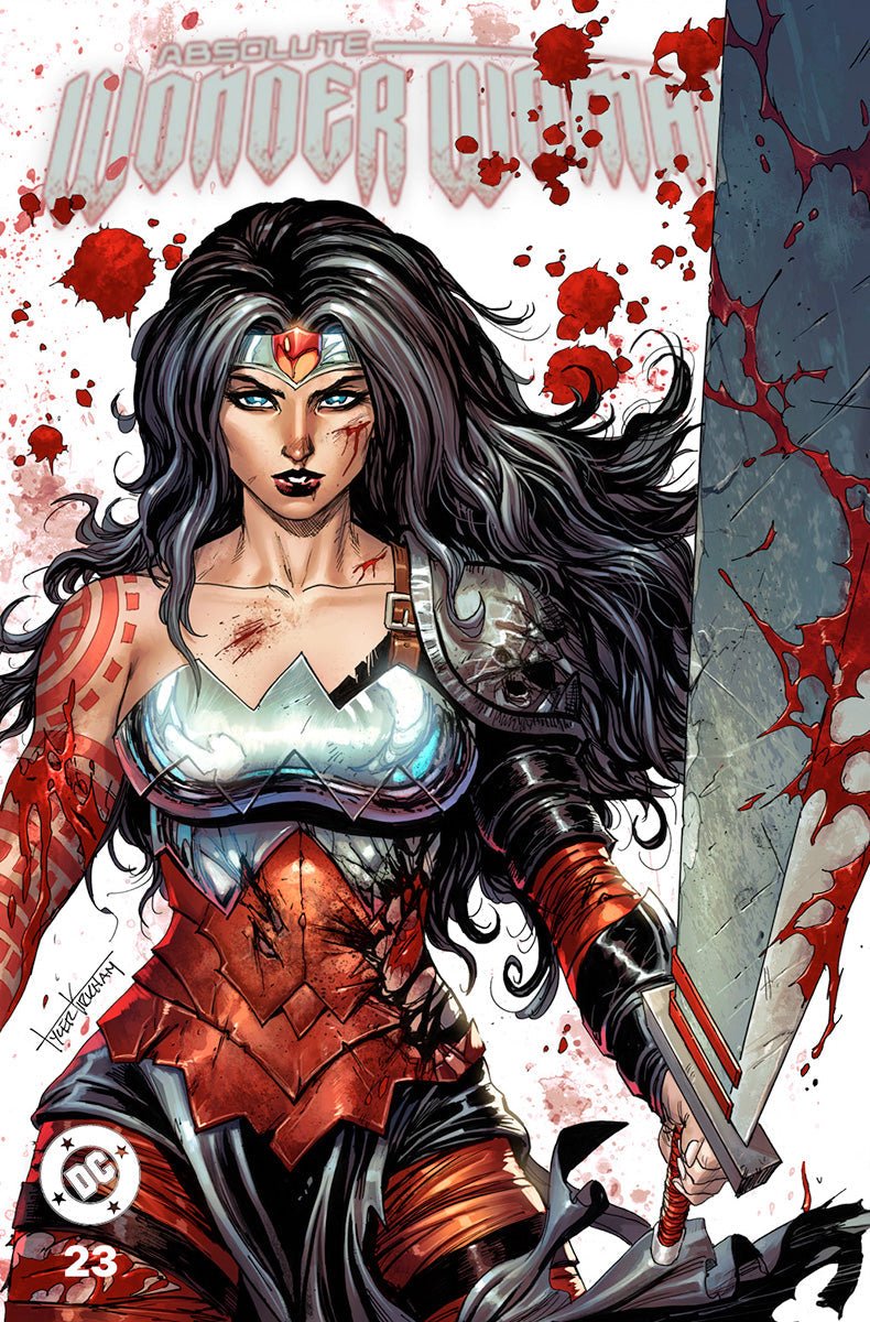 ABSOLUTE WONDER WOMAN 23 TYLER KIRKHAM BATTLE DAMAGED EXCLUSIVE VAR (08/26/2026) - FURYCOMIX