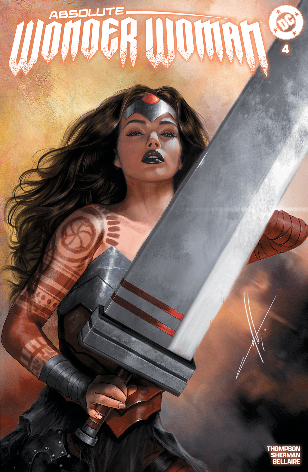 Absolute Wonder Woman 4 | Carla Cohen Megacon 2025 Foil Exclusive Variant - FURYCOMIX