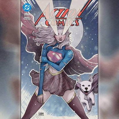Action Comics 252 Nathan Szerdy Facsimile Reprint TRADE AND VIRGIN GLOW IN THE DARK OPTIONS - FURYCOMIX