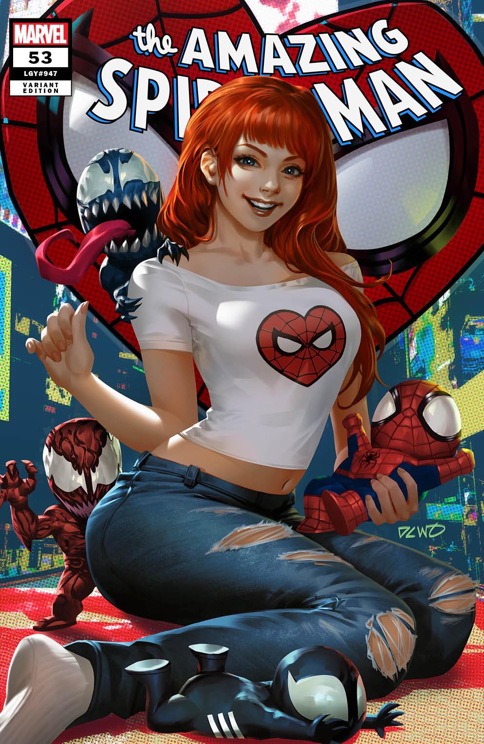 Amazing Spider - Man 53 Unknown Comics Derrick Chew Exclusive Var (07/10/2024) - FURYCOMIX