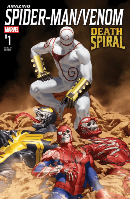 Amazing Spider-Man/Venom: Death Spiral #1 JUNGGEUN YOON Big Dex Comics Exclusive Trade Dress - FURYCOMIX