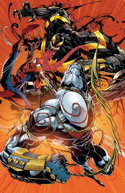 Amazing Spider-Man/Venom Death Spiral: Body Count #1 GODTAIL Exclusive Virgin Variant - FURYCOMIX