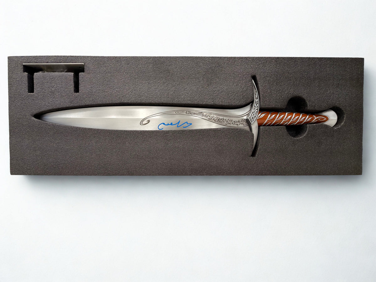 Lord of the Rings Sting Sword Prop Replica Signed