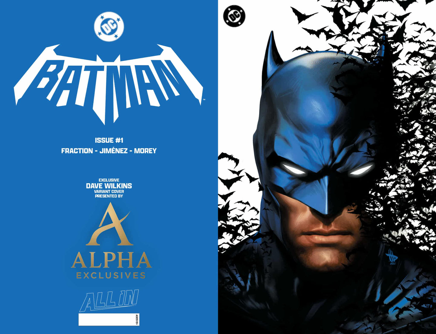 Batman 1 Black Saber Exclusive by Dave Wikins - FURYCOMIX