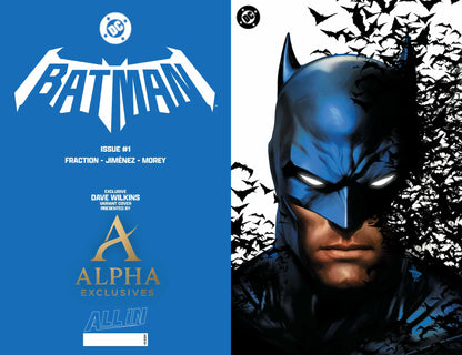 Batman 1 Black Saber Exclusive by Dave Wikins - FURYCOMIX