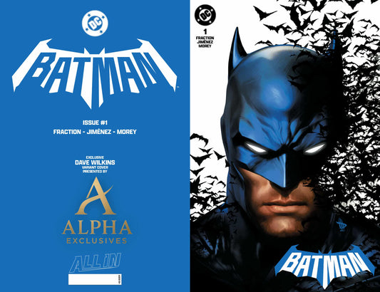 Batman 1 Black Saber Exclusive by Dave Wikins - FURYCOMIX