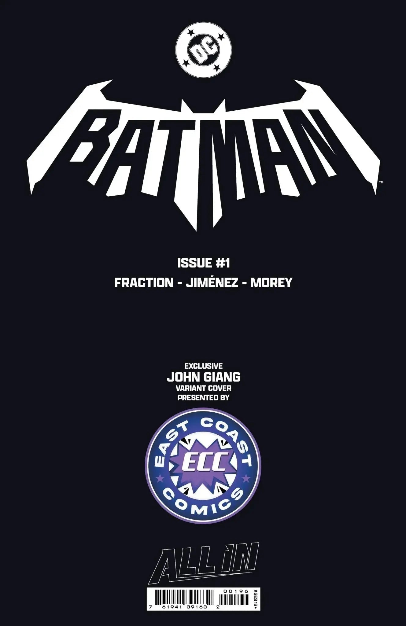 Batman 1 FOIL - ECC Exclusive John Giang Variant - FURYCOMIX