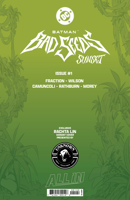 BATMAN BAD SEEDS SUNSET 1 RACHTA LIN EXCLUSIVE VAR (08/26/2026) - FURYCOMIX