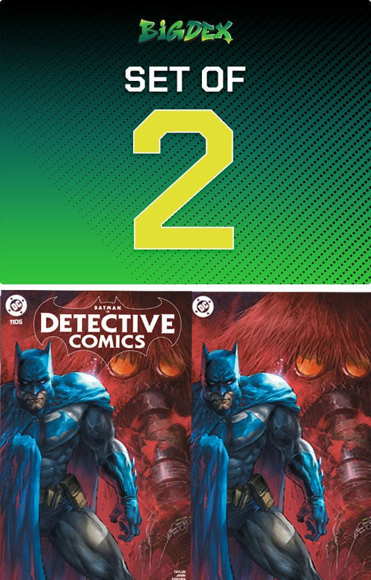 Batman Detective Comics #1105 ALAN QUAH Exclusive Trade/Virgin Set - FURYCOMIX