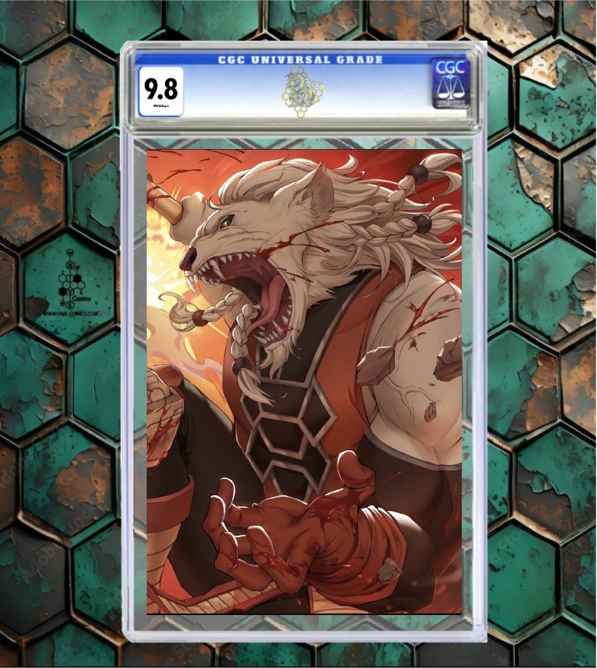 Battle Beast 10 Rachta Lin Wraparound Foil - FURYCOMIX