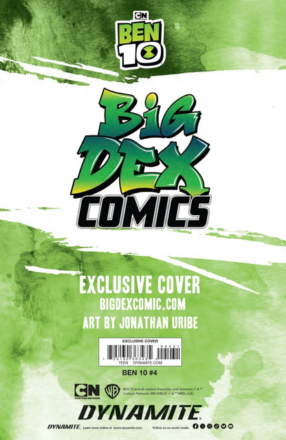Ben 10 #4 JONATHAN URIBE Big Dex Comics Exclusive Variants Ldt 500! - FURYCOMIX