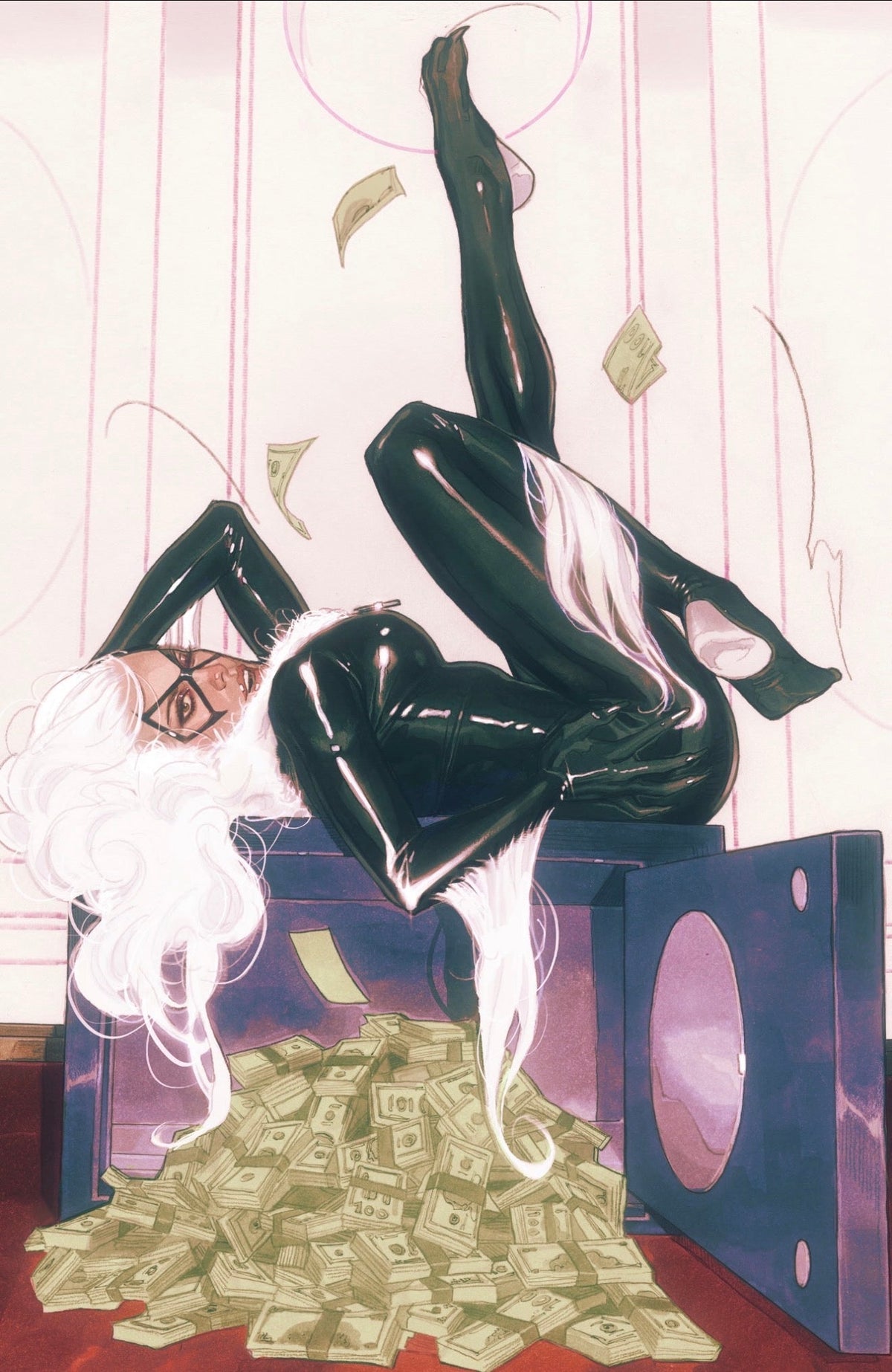 Black Cat 11 Swayart Heroes Comic Con Exclusive - FURYCOMIX