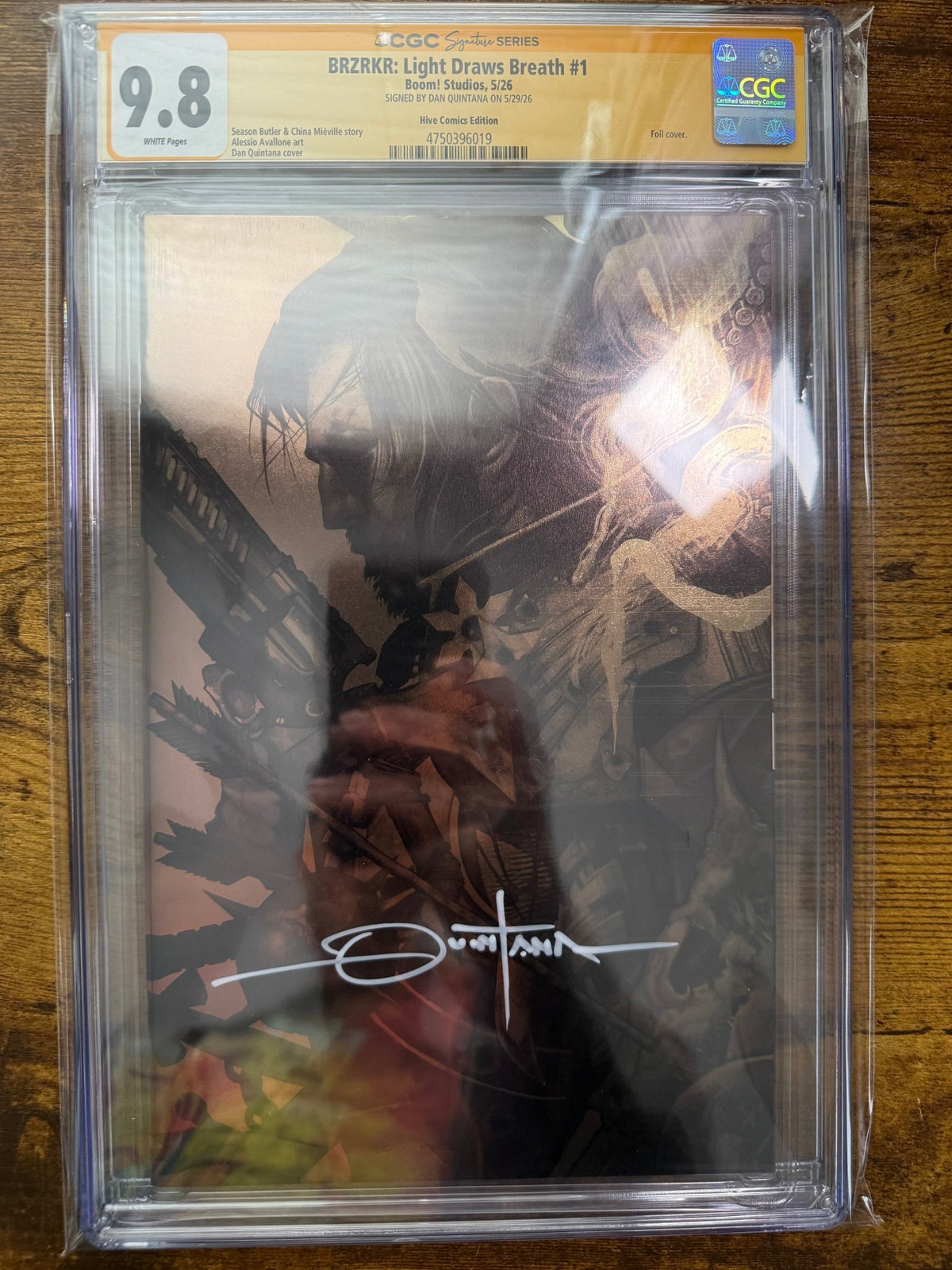 BRZRKR: Light Draws Breath 1 Dan Quintana Exclusive - FURYCOMIX