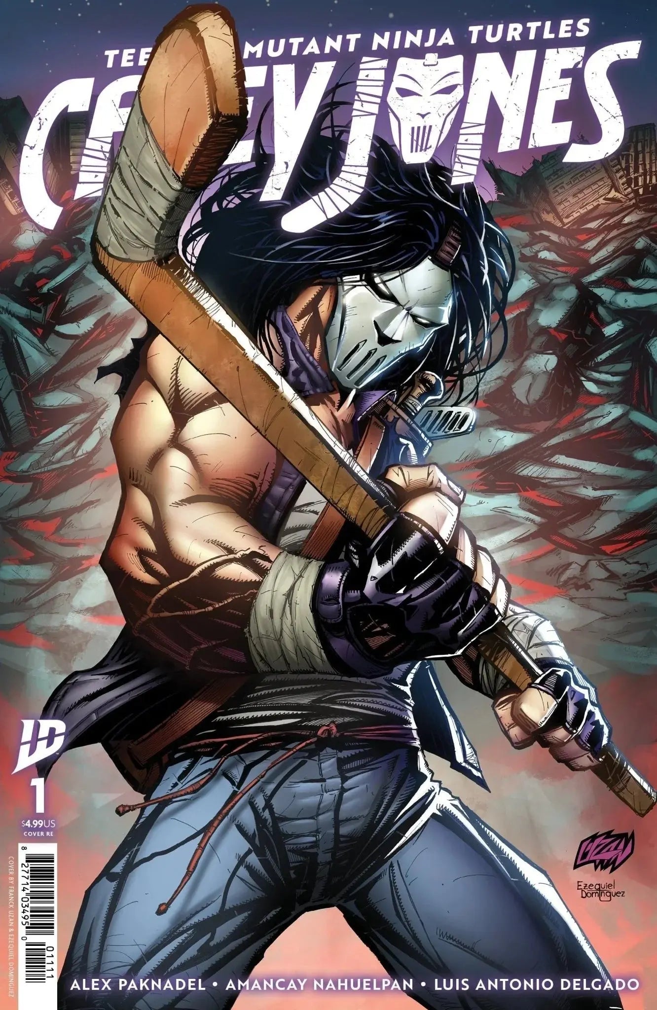 Casey Jones 1 ECC Franck Uzan Exclusive Bundle - FURYCOMIX