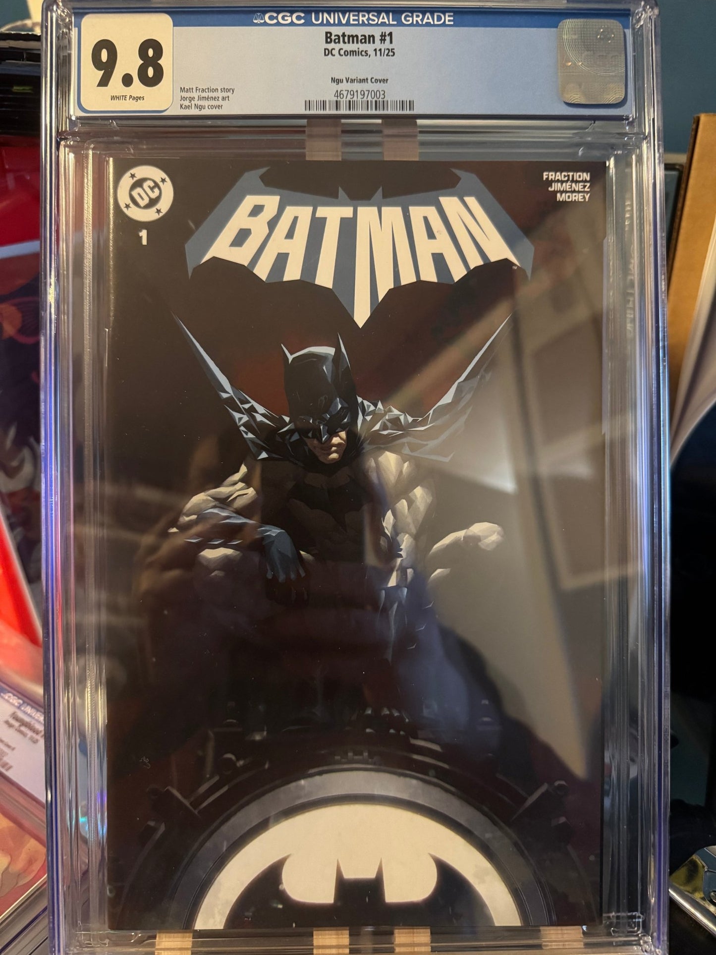 CGC 9.8 Batman 1 Black Saber Exclusive by Kael Ngu - FURYCOMIX