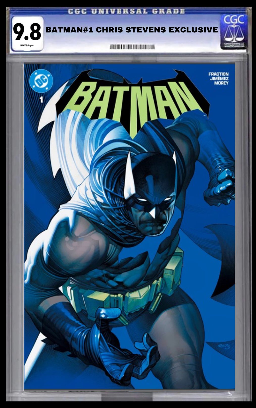 CGC 9.8 BATMAN  1 CHRIS STEVENS TRADE DRESS EXCLUSIVE - FURYCOMIX