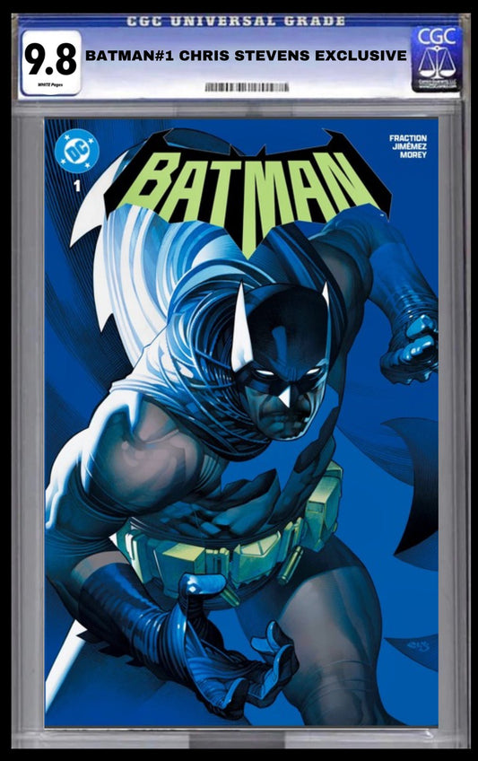 CGC 9.8 BATMAN  1 CHRIS STEVENS TRADE DRESS EXCLUSIVE - FURYCOMIX