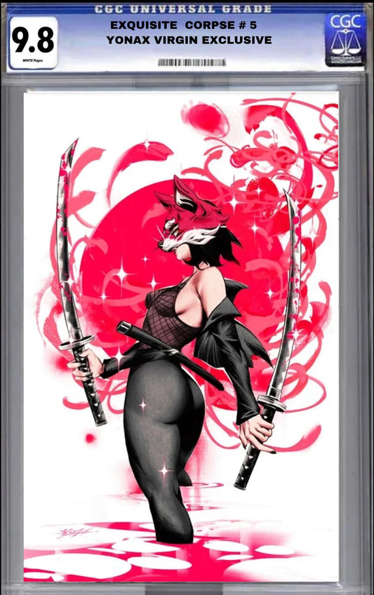 CGC 9.8 EXQUISITE CORPS  5 YONAX EXCLUSIVE - FURYCOMIX