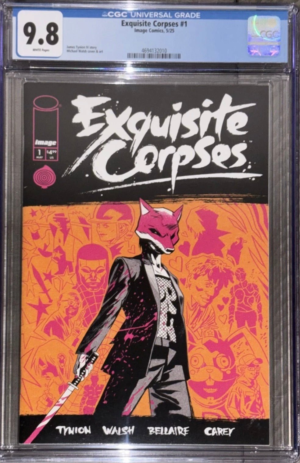 CGC 9.8 EXQUISITE CORPSES 1 COVER A - FURYCOMIX