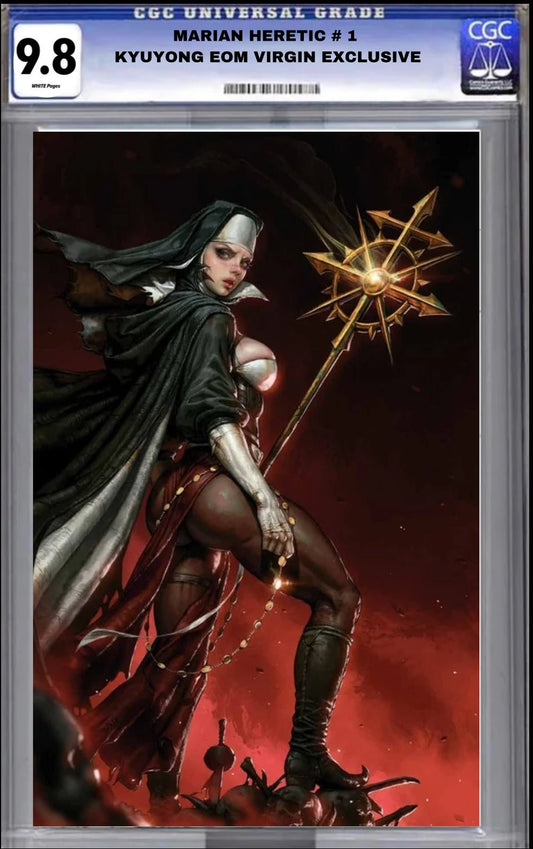 CGC 9.8 MARIAN HERETIC 1 KYUYONG EOM VIRGIN EXCLUSIVE Variant - FURYCOMIX