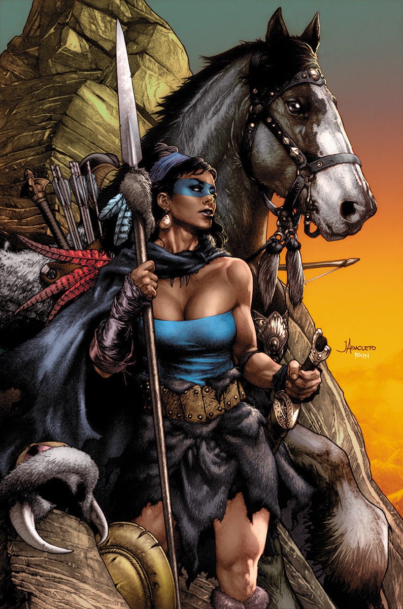 CONAN BARBARIAN 1 UNKNOWN COMICS JAY ANACLETO EXCLUSIVE NYCC VIRGIN VAR (10/25/2023) - FURYCOMIX