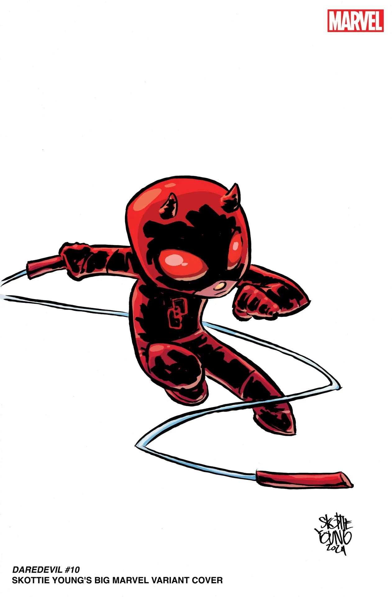 DAREDEVIL #10 SKOTTIE YOUNG BIG MARVEL VAR - FURYCOMIX