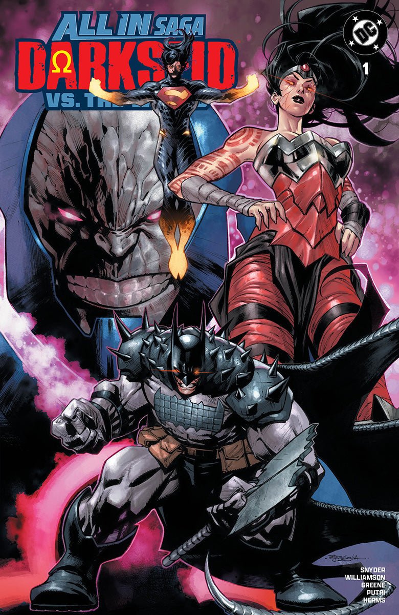 DC ALL IN SAGA: DARKSEID VS. THE WORLD #1 STEPHEN SEGOVIA EXCLUSIVE VAR (10/28/2026) - FURYCOMIX