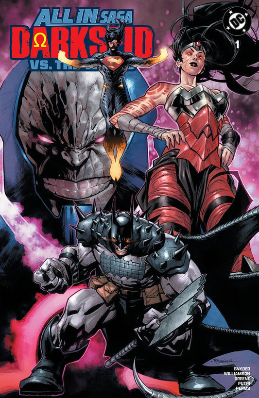DC ALL IN SAGA: DARKSEID VS. THE WORLD #1 STEPHEN SEGOVIA EXCLUSIVE VAR (10/28/2026) - FURYCOMIX