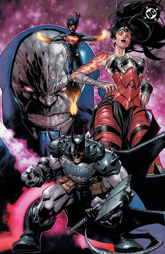 DC ALL IN SAGA: DARKSEID VS. THE WORLD #1 STEPHEN SEGOVIA EXCLUSIVE VIRGIN VAR (10/28/2026) - FURYCOMIX