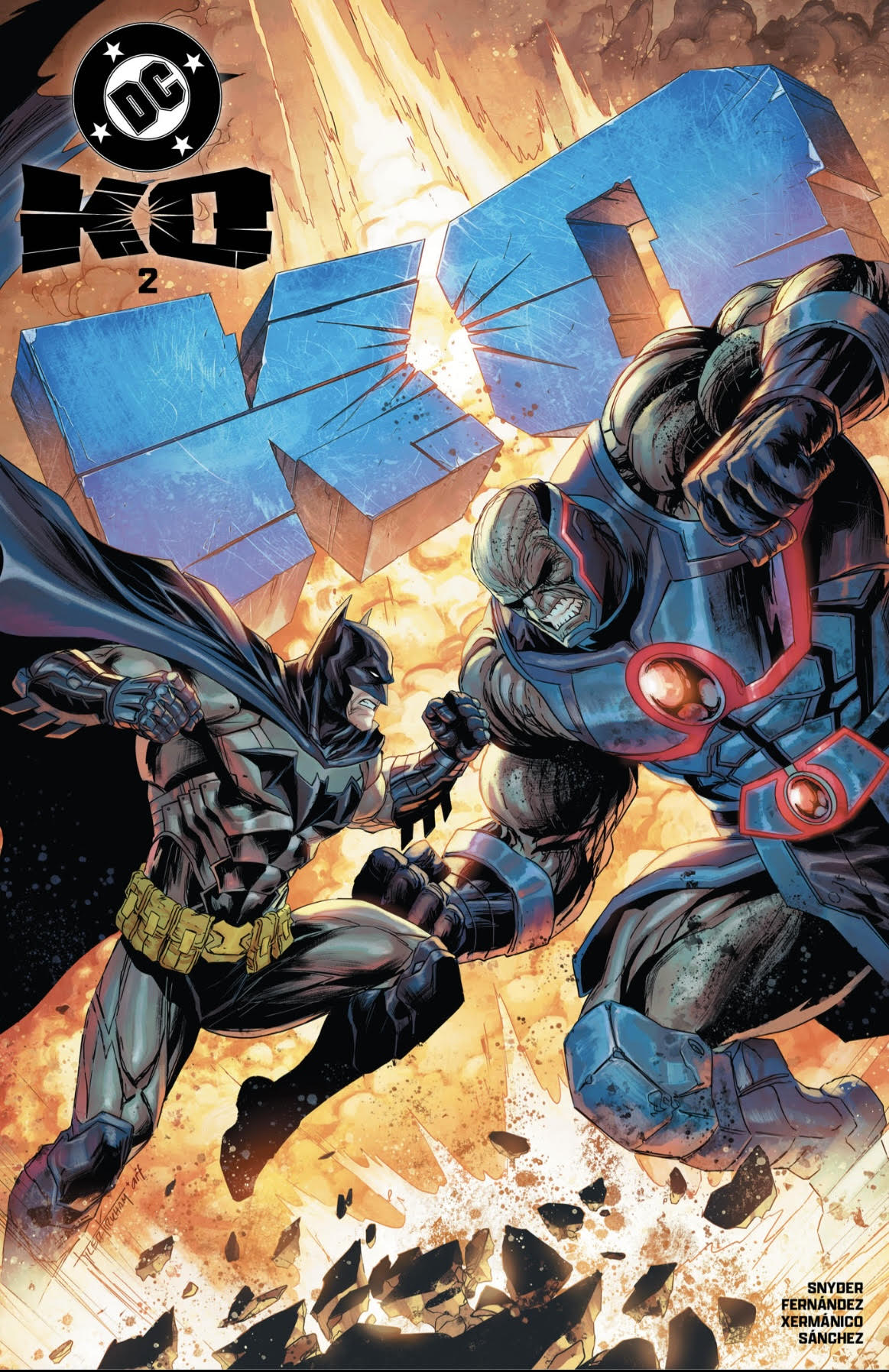 DC K.O. 2, TYLER KIRKHAM CARDSTOCK VARIANT - FURYCOMIX