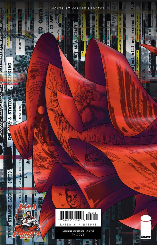 DEPARTMENT OF TRUTH 25 WRAP AROUND COVER JAMS FORTRESS EXCLUSIVE, ART BY: JORDAN NOIR - FURYCOMIX