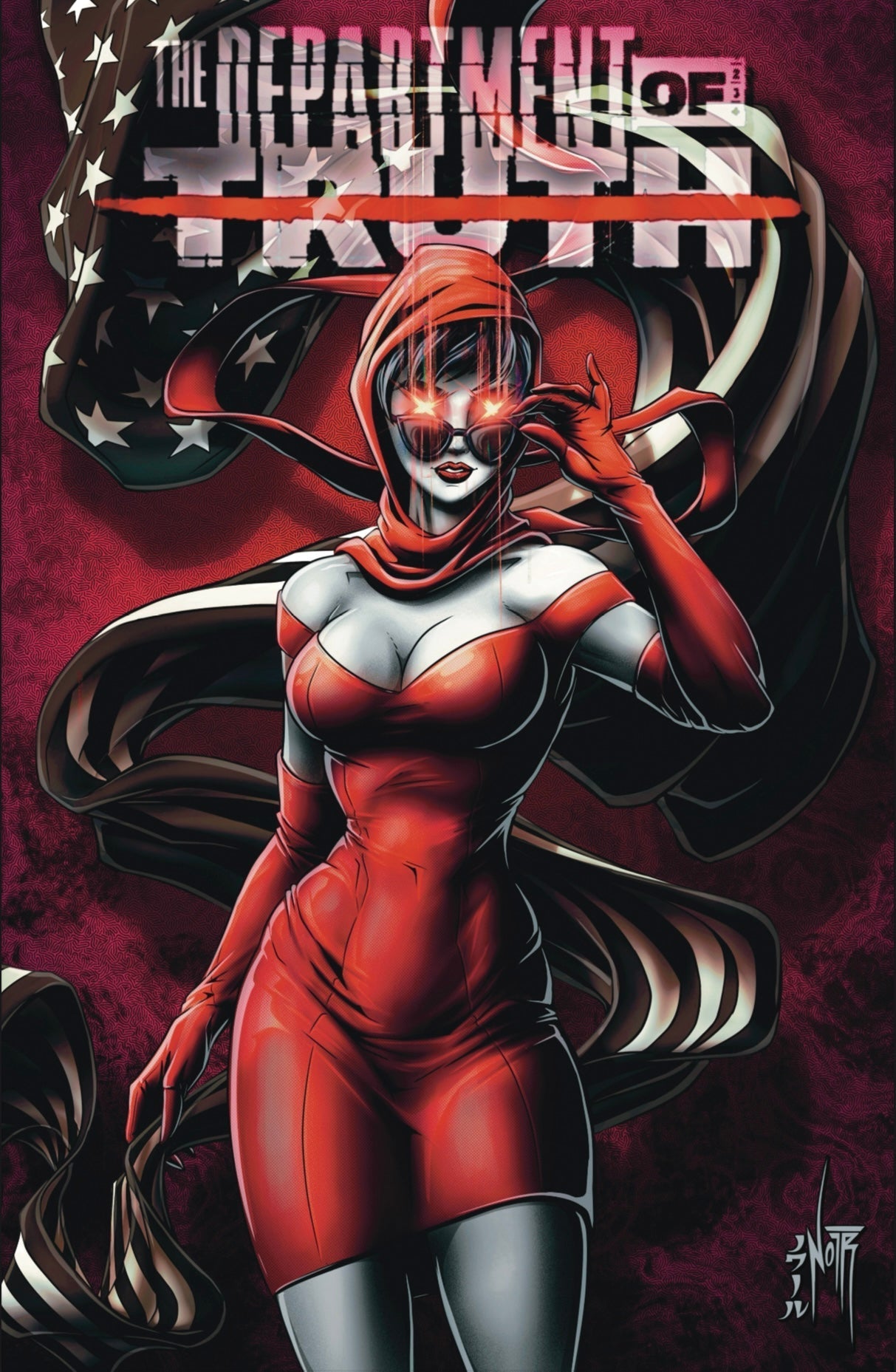 DEPARTMENT OF TRUTH 27 - VIRGIN FOIL & TRADE - 2 BOOK BUNDLE - FURYCOMIX