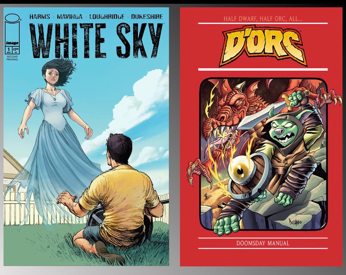 D'ORC 1 (3rd Print) Kevin Delgado & White Sky 1 (2nd Print) Jean Paul Mavinga BUNDLE OF 2 3/18/2026 - FURYCOMIX