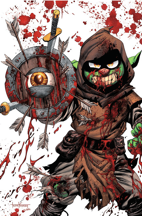 D'orc 1 3rd print Tyler Kirkham Battle Damage Megacon Exclusive - FURYCOMIX