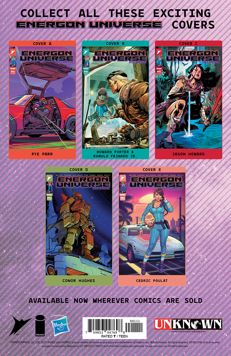 ENERGON UNIVERSE SPECIAL 2026 (ONE SHOT) IVAN TAO EXCLUSIVE VIRGIN COMIC BOOK VAR (05/06/2026) - FURYCOMIX