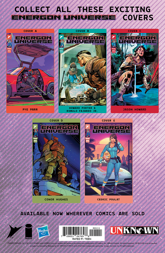 ENERGON UNIVERSE SPECIAL 2026 (ONE SHOT) IVAN TAO EXCLUSIVE VIRGIN COMIC BOOK VAR (05/06/2026) - FURYCOMIX