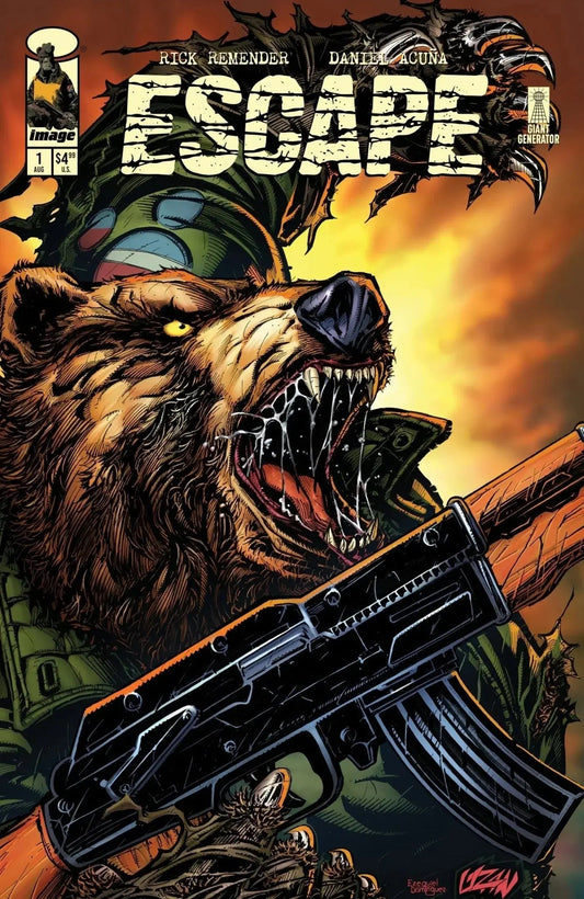 Escape 1 - ECC Exclusive Franck Uzan Variant - FURYCOMIX