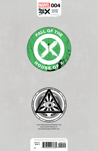 Fall Of The House Of X 4 Unknown Comics Kaare Andrews Exclusive Virgin Var [Fhx] (04/17/2024) - FURYCOMIX