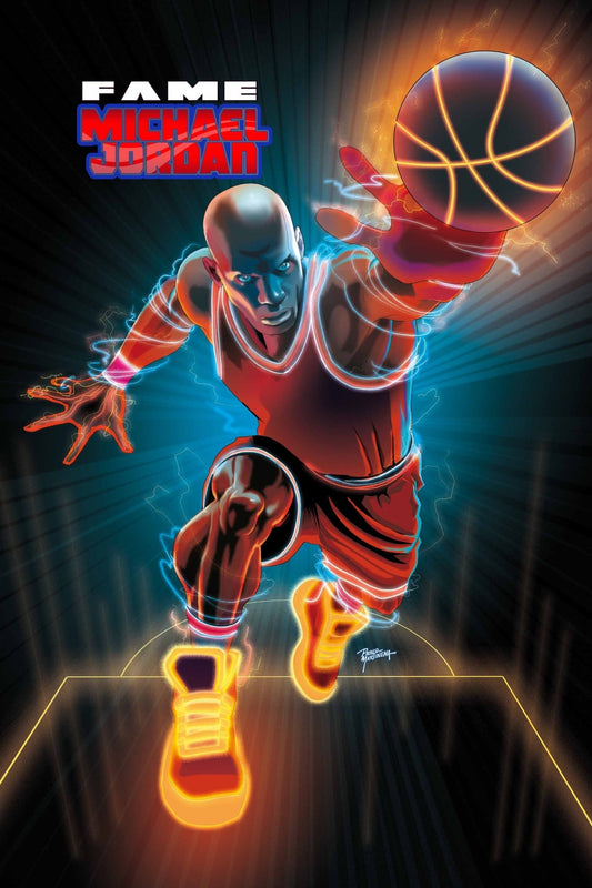 FAME:MICHAEL JORDAN CVR B - FURYCOMIX