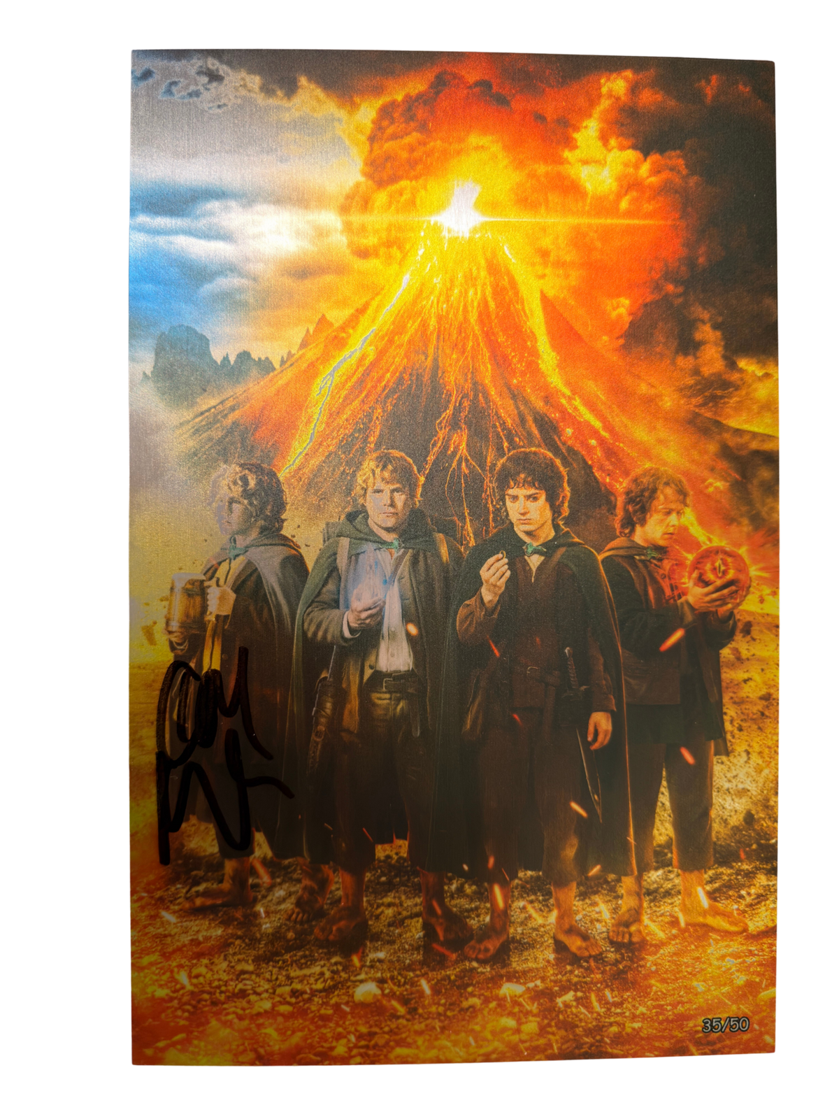 Fan Expo Chicago Lord of the Rings Exclusive Signed by Dominic Monaghan - FURYCOMIX