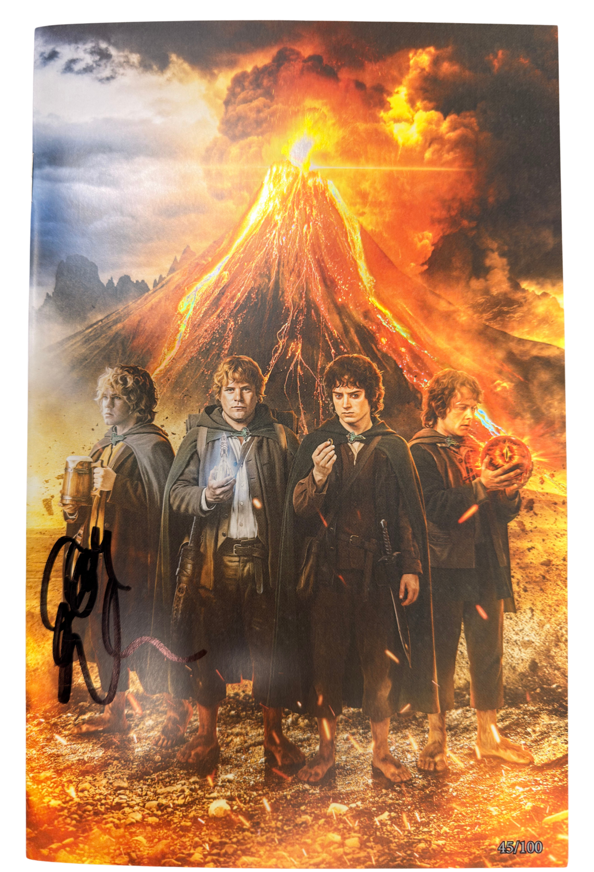 Fan Expo Chicago Lord of the Rings Exclusive Signed by Dominic Monaghan - FURYCOMIX