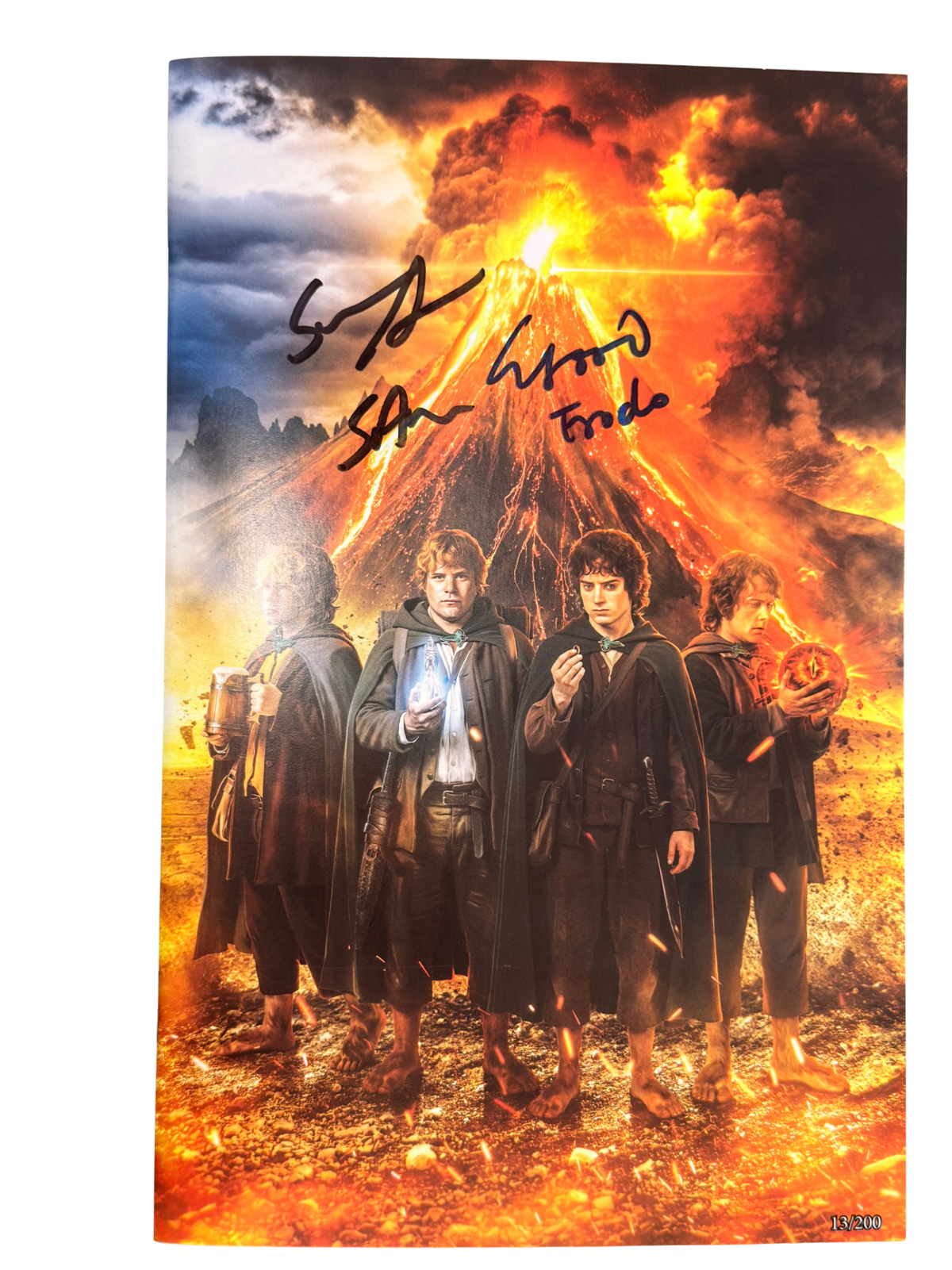 Fan Expo Chicago Lord of the Rings Exclusive Signed by Elijah Wood & Sean Astin - FURYCOMIX